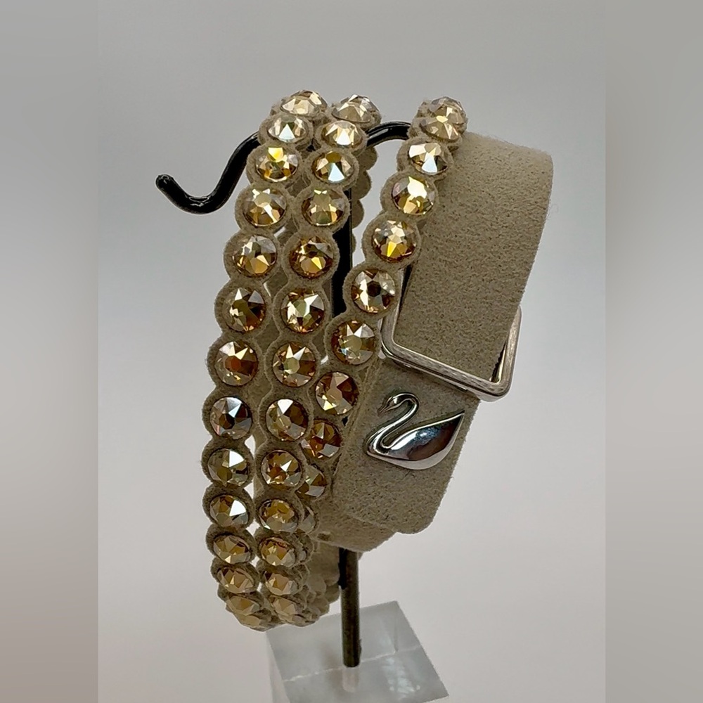 Swarovski Gold Crystal Slate Bracelet